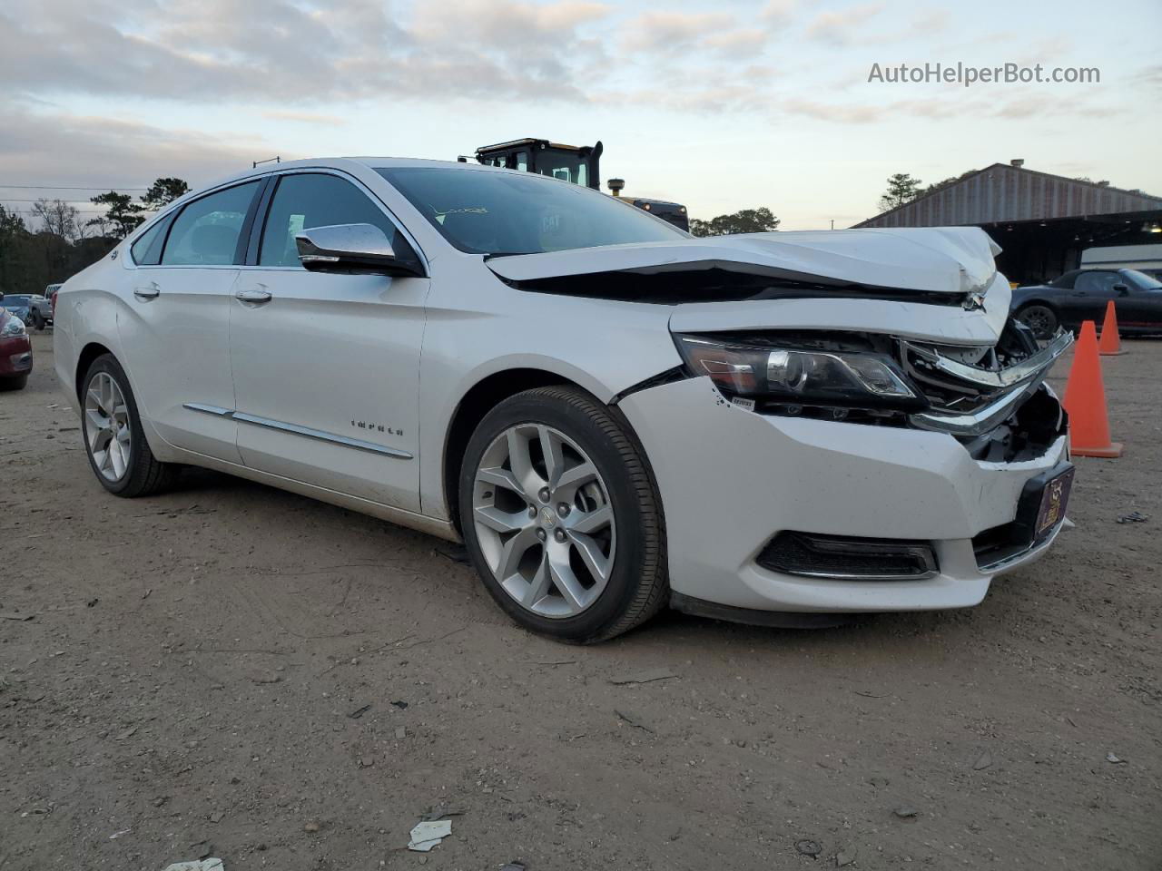 2017 Chevrolet Impala Premier White vin: 1G1145S33HU152350