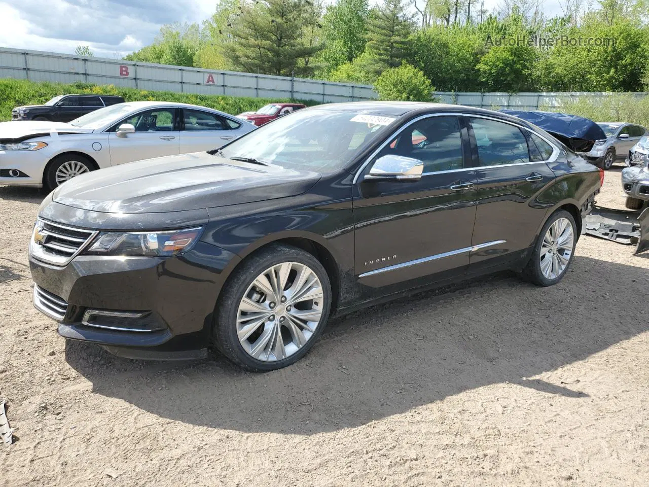 2017 Chevrolet Impala Premier Black vin: 1G1145S34HU114044