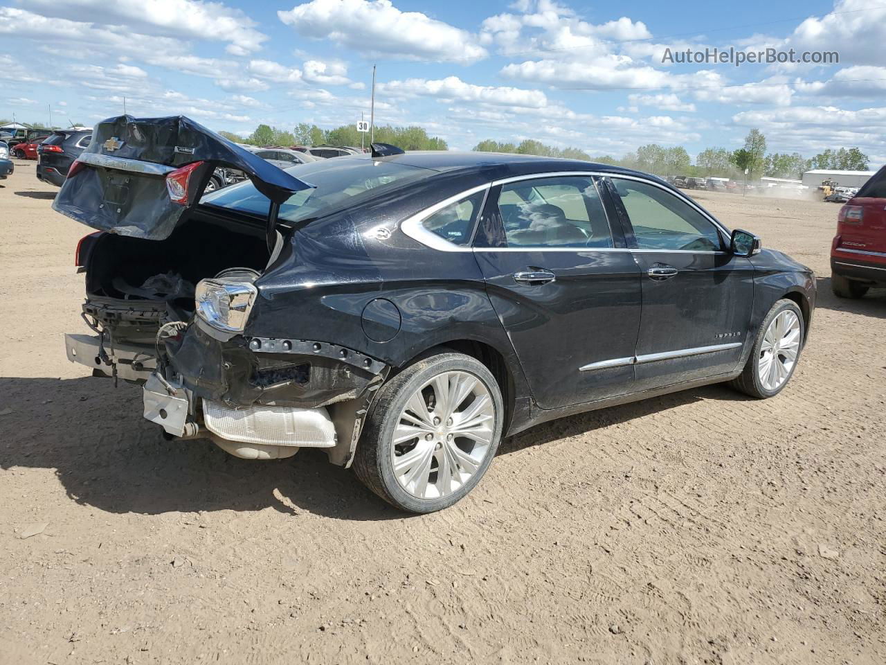 2017 Chevrolet Impala Premier Black vin: 1G1145S34HU114044