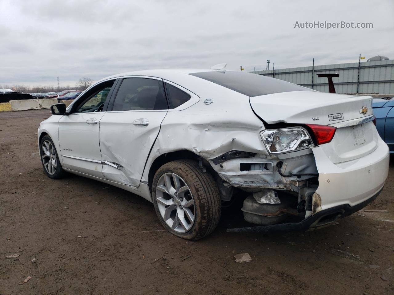 2017 Chevrolet Impala Premier White vin: 1G1145S34HU145374