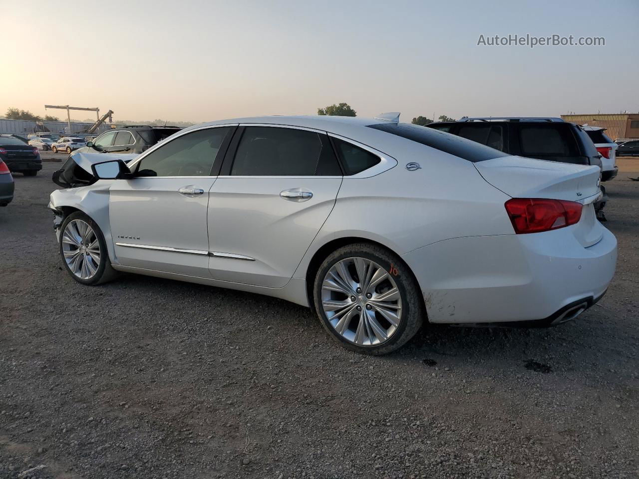 2017 Chevrolet Impala Premier White vin: 1G1145S34HU206268