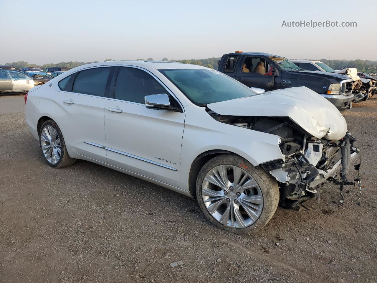 2017 Chevrolet Impala Premier White vin: 1G1145S34HU206268