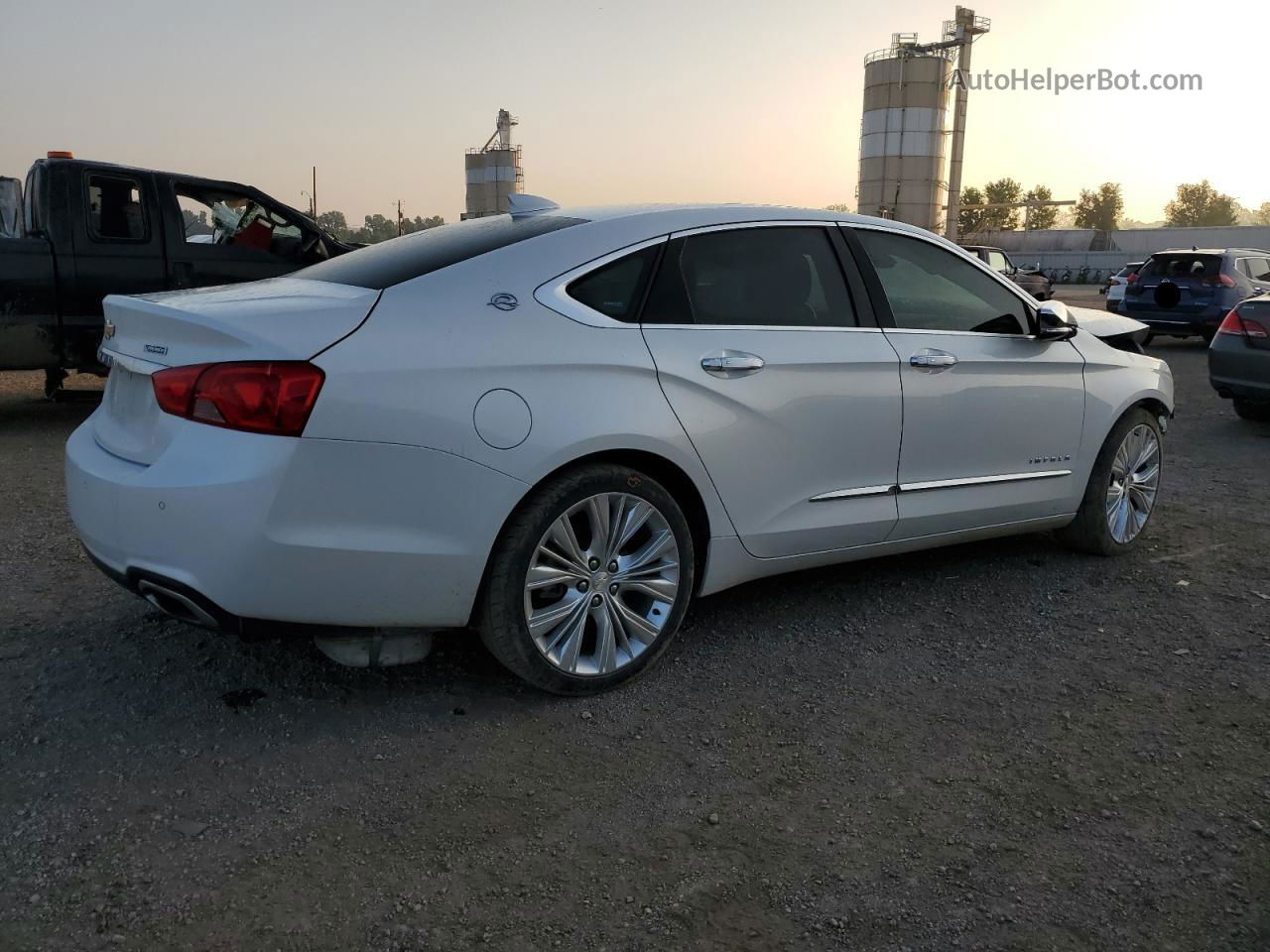 2017 Chevrolet Impala Premier White vin: 1G1145S34HU206268