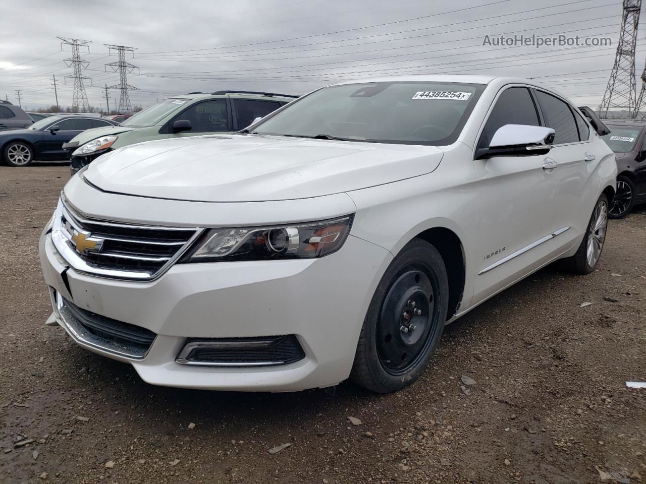 2016 Chevrolet Impala Ltz White vin: 1G1145S35GU132910