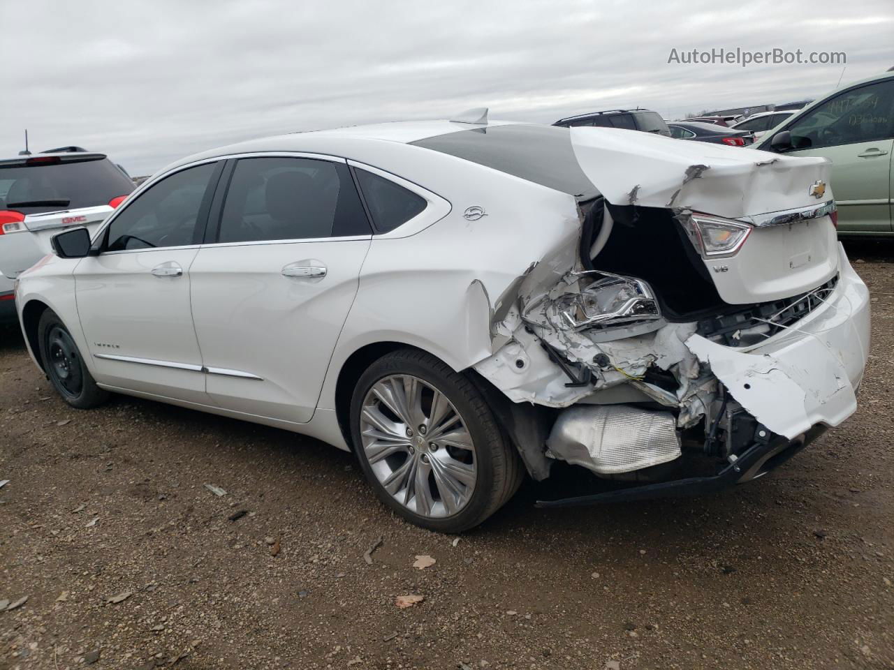 2016 Chevrolet Impala Ltz White vin: 1G1145S35GU132910