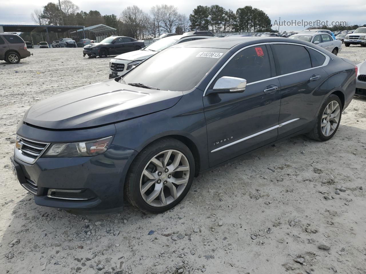 2017 Chevrolet Impala Premier Blue vin: 1G1145S35HU202889