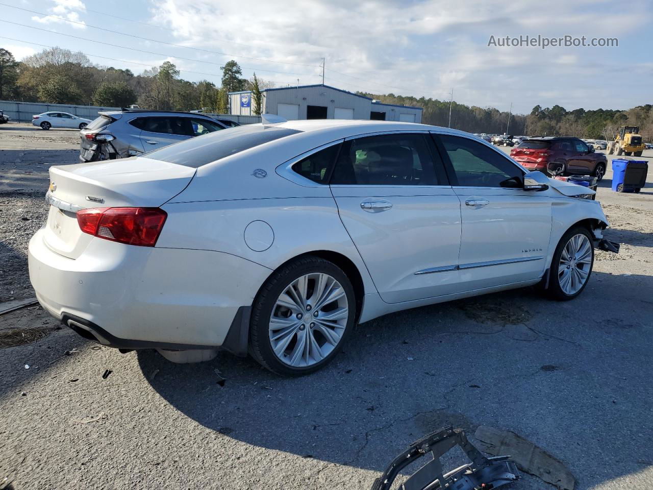 2017 Chevrolet Impala Premier Белый vin: 1G1145S35HU215304