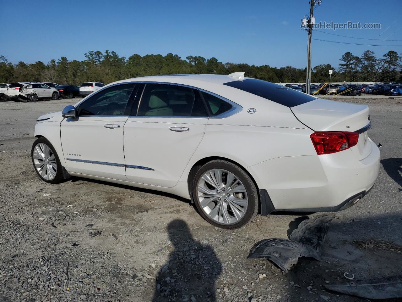 2017 Chevrolet Impala Premier Белый vin: 1G1145S35HU215304