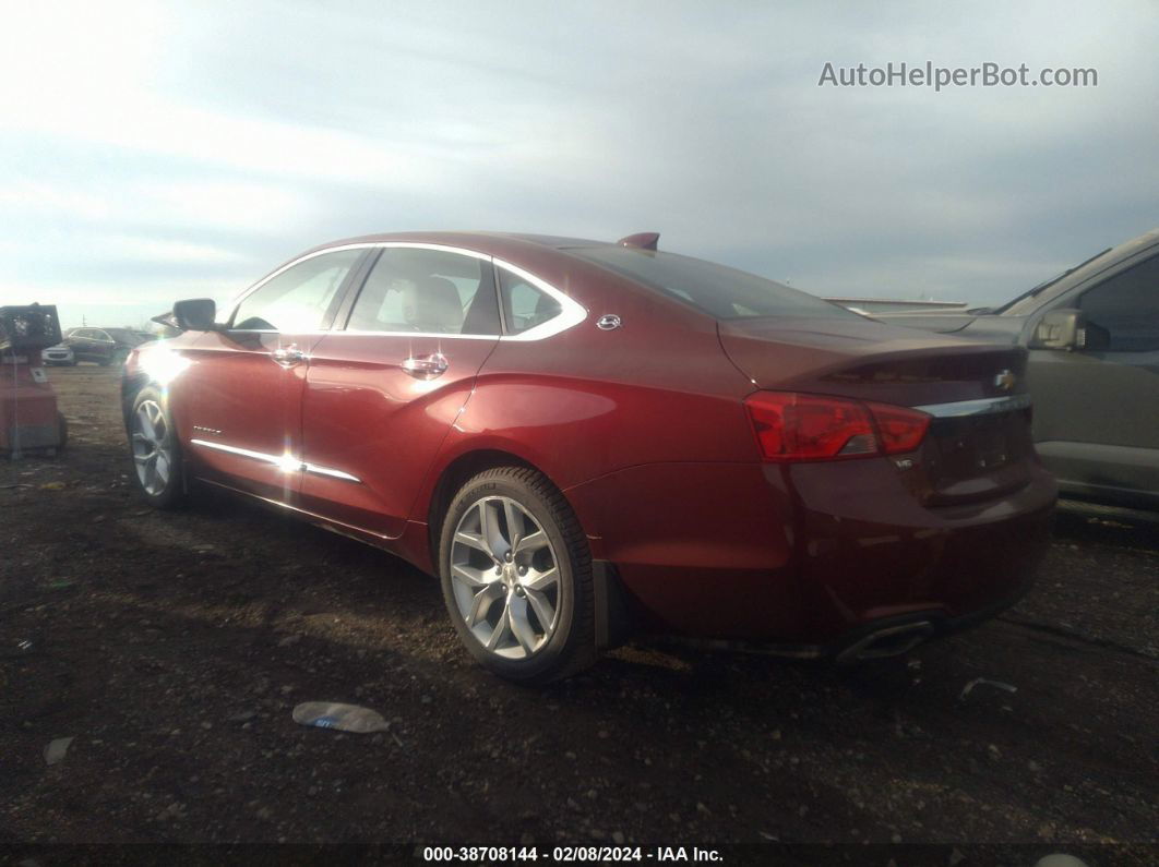 2016 Chevrolet Impala 2lz Red vin: 1G1145S36GU155080