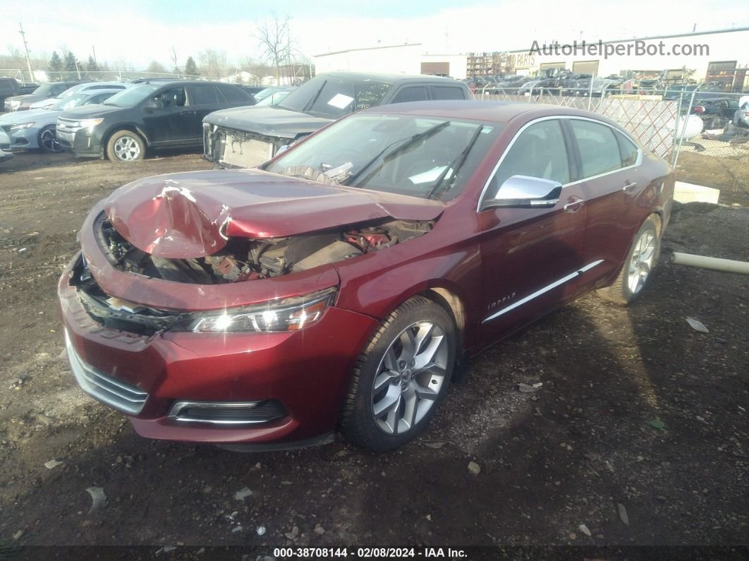2016 Chevrolet Impala 2lz Red vin: 1G1145S36GU155080