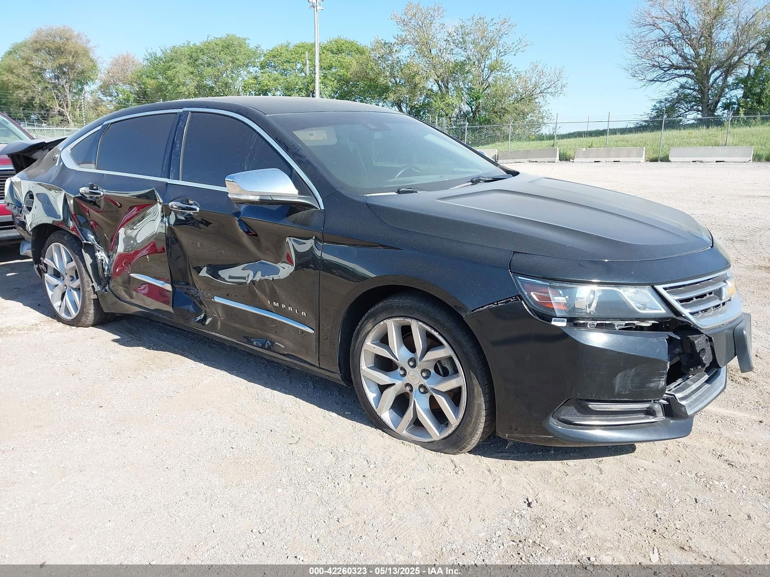 2017 Chevrolet Impala 2lz Black vin: 1G1145S36HU145473