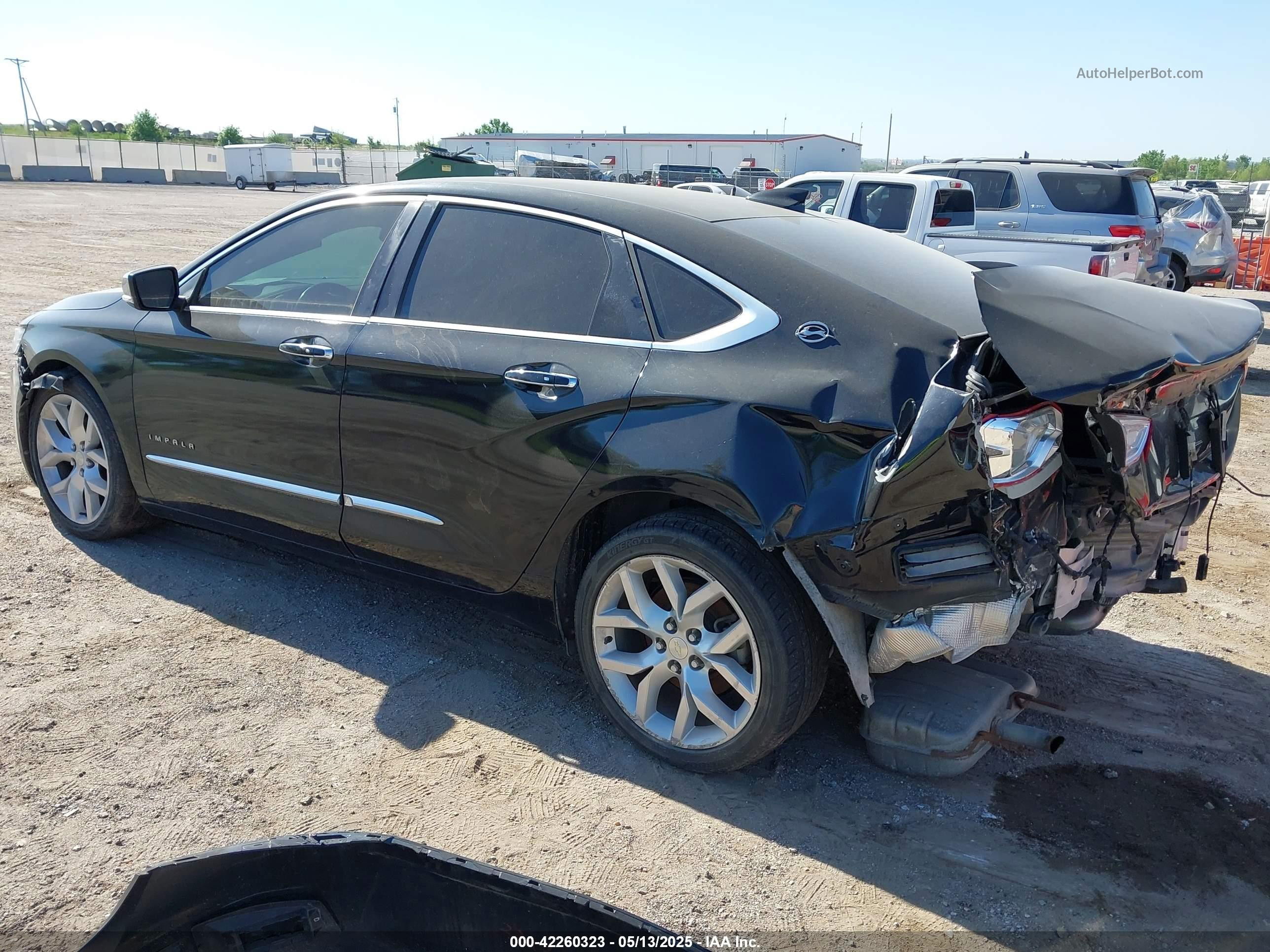 2017 Chevrolet Impala 2lz Black vin: 1G1145S36HU145473