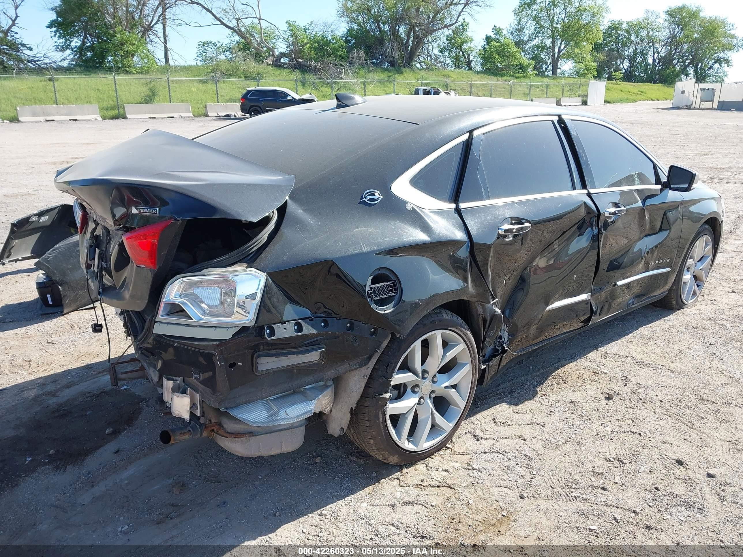 2017 Chevrolet Impala 2lz Black vin: 1G1145S36HU145473