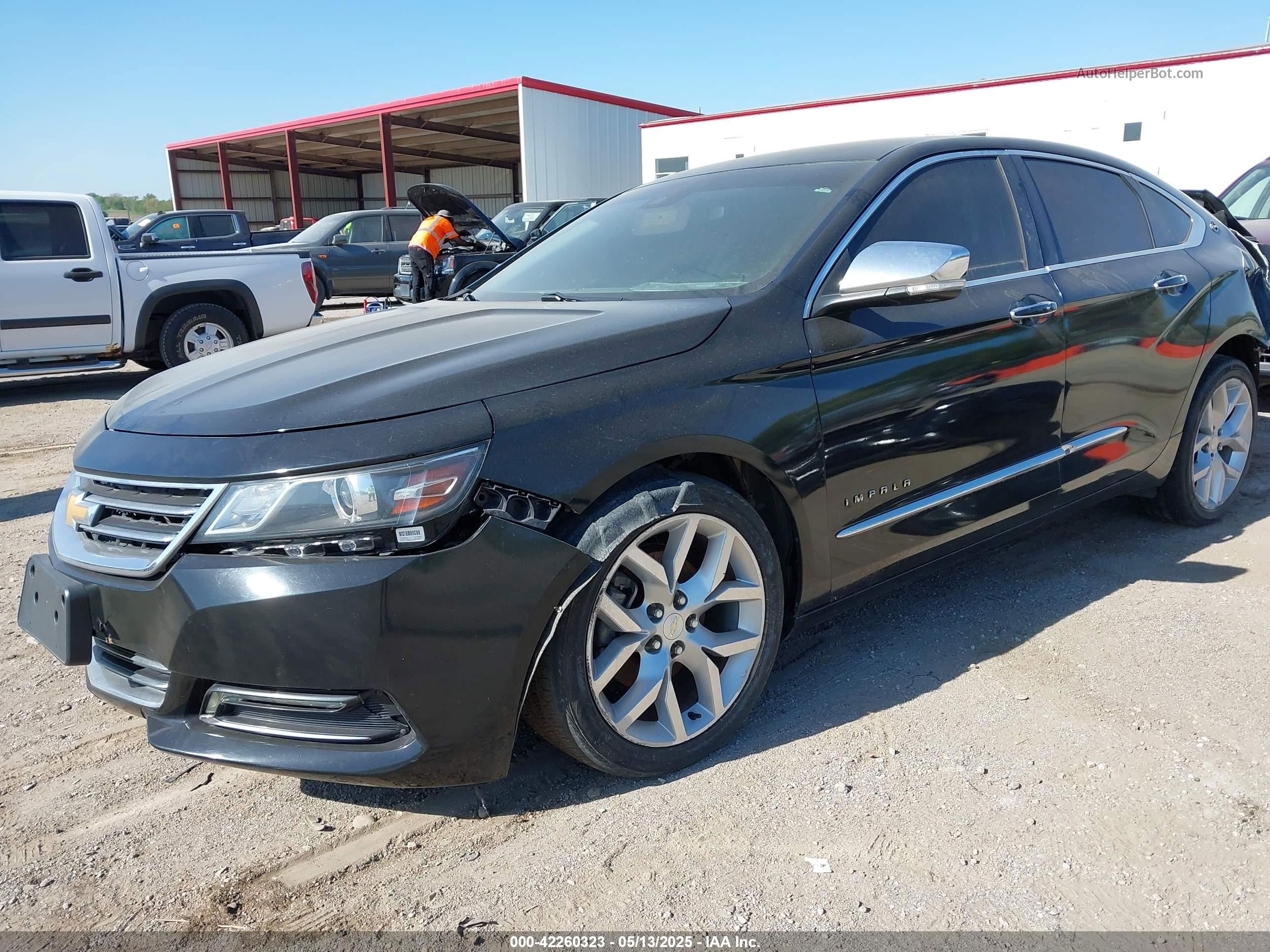2017 Chevrolet Impala 2lz Black vin: 1G1145S36HU145473