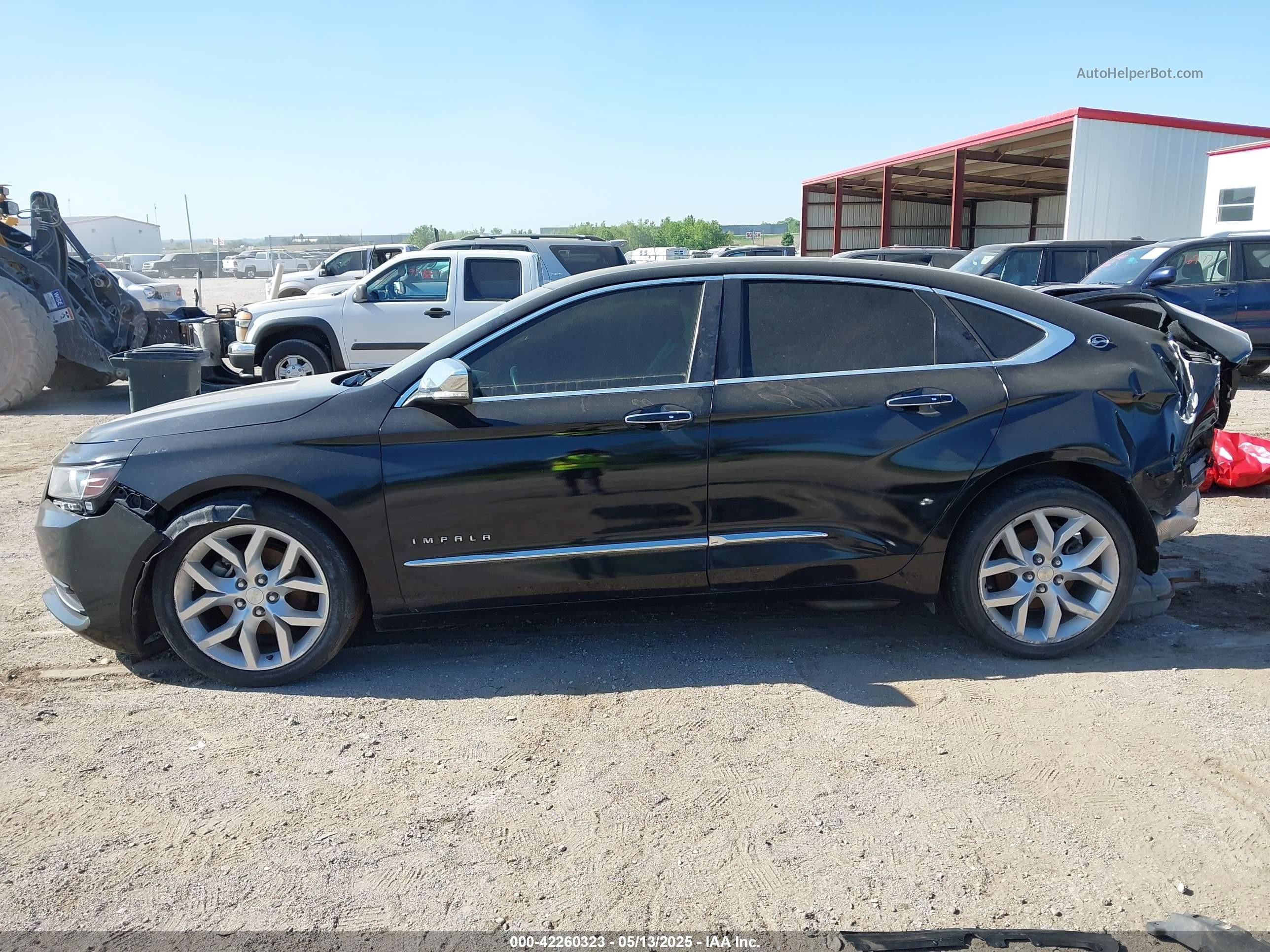 2017 Chevrolet Impala 2lz Black vin: 1G1145S36HU145473
