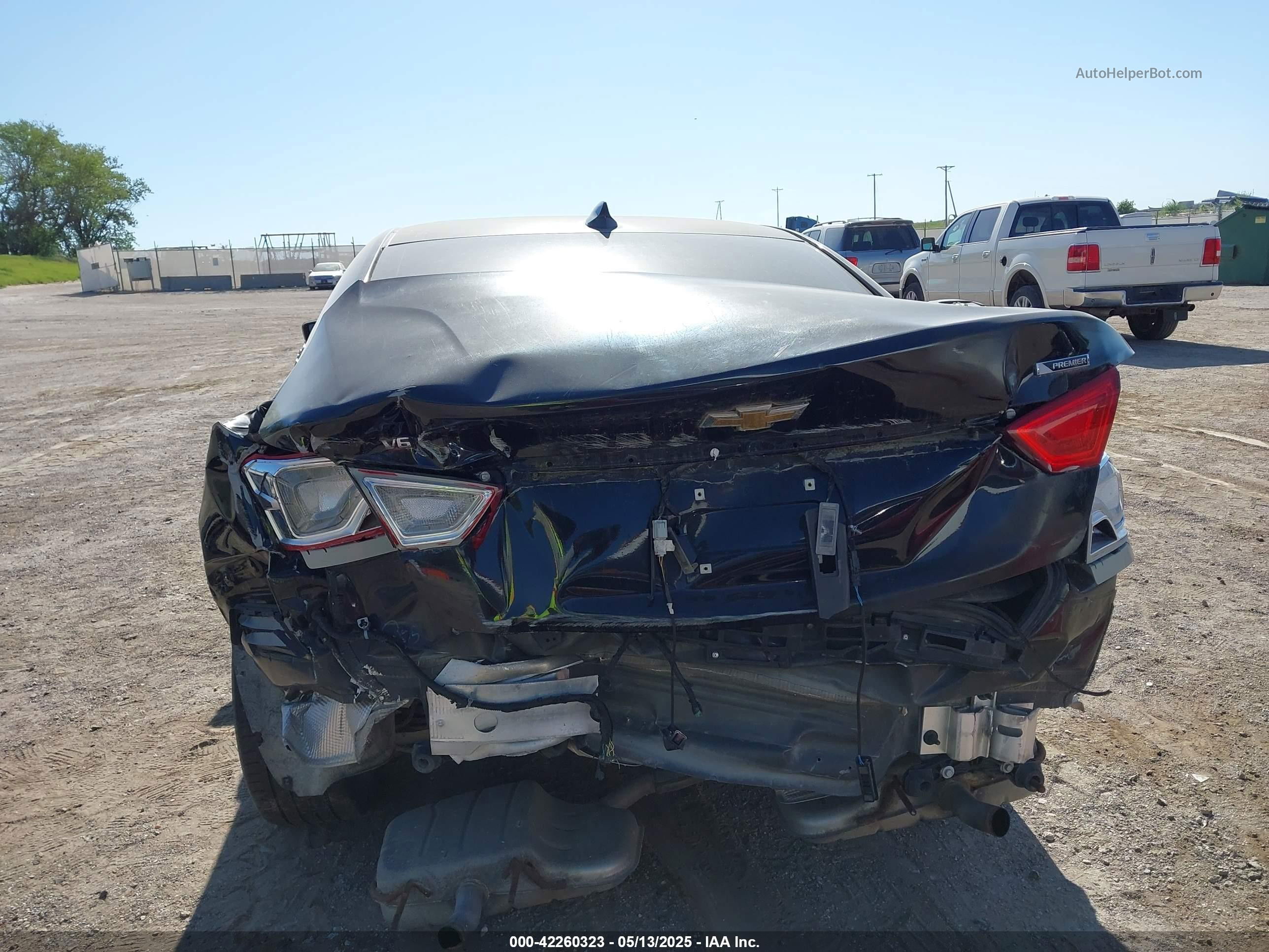 2017 Chevrolet Impala 2lz Black vin: 1G1145S36HU145473