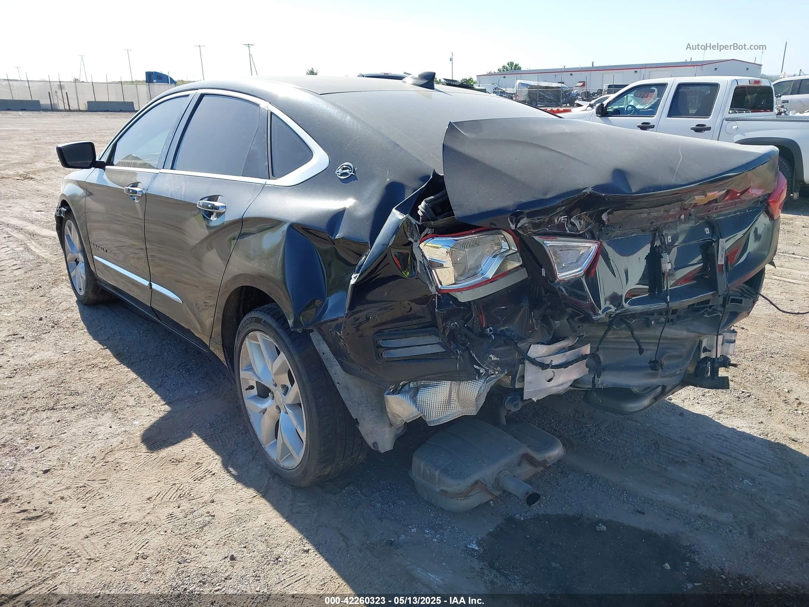 2017 Chevrolet Impala 2lz Black vin: 1G1145S36HU145473