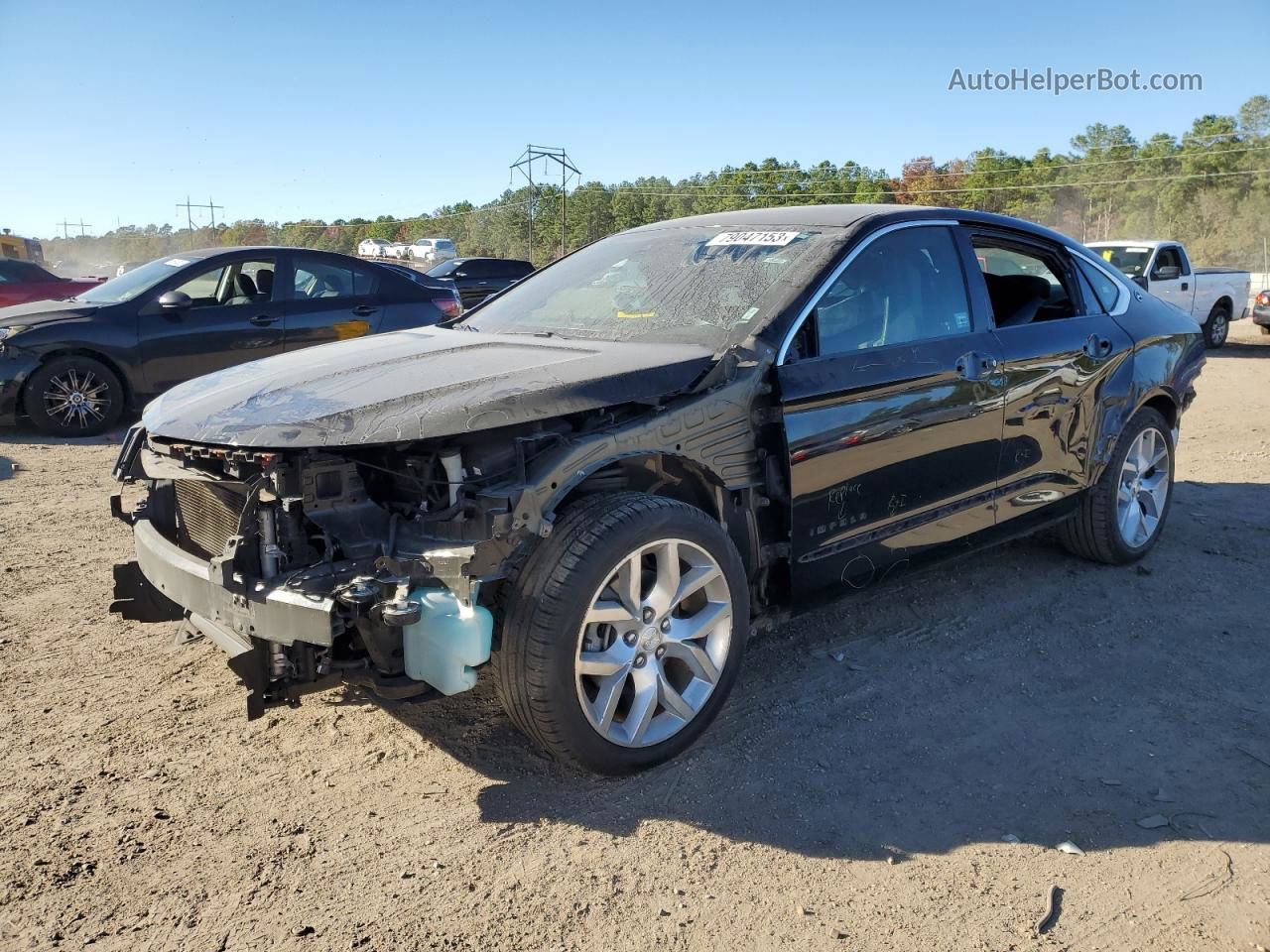 2017 Chevrolet Impala Premier Black vin: 1G1145S36HU154058