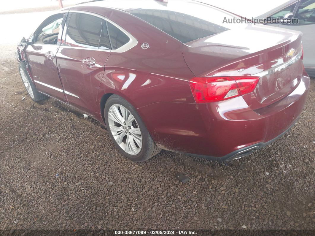 2017 Chevrolet Impala 2lz Maroon vin: 1G1145S37HU113325