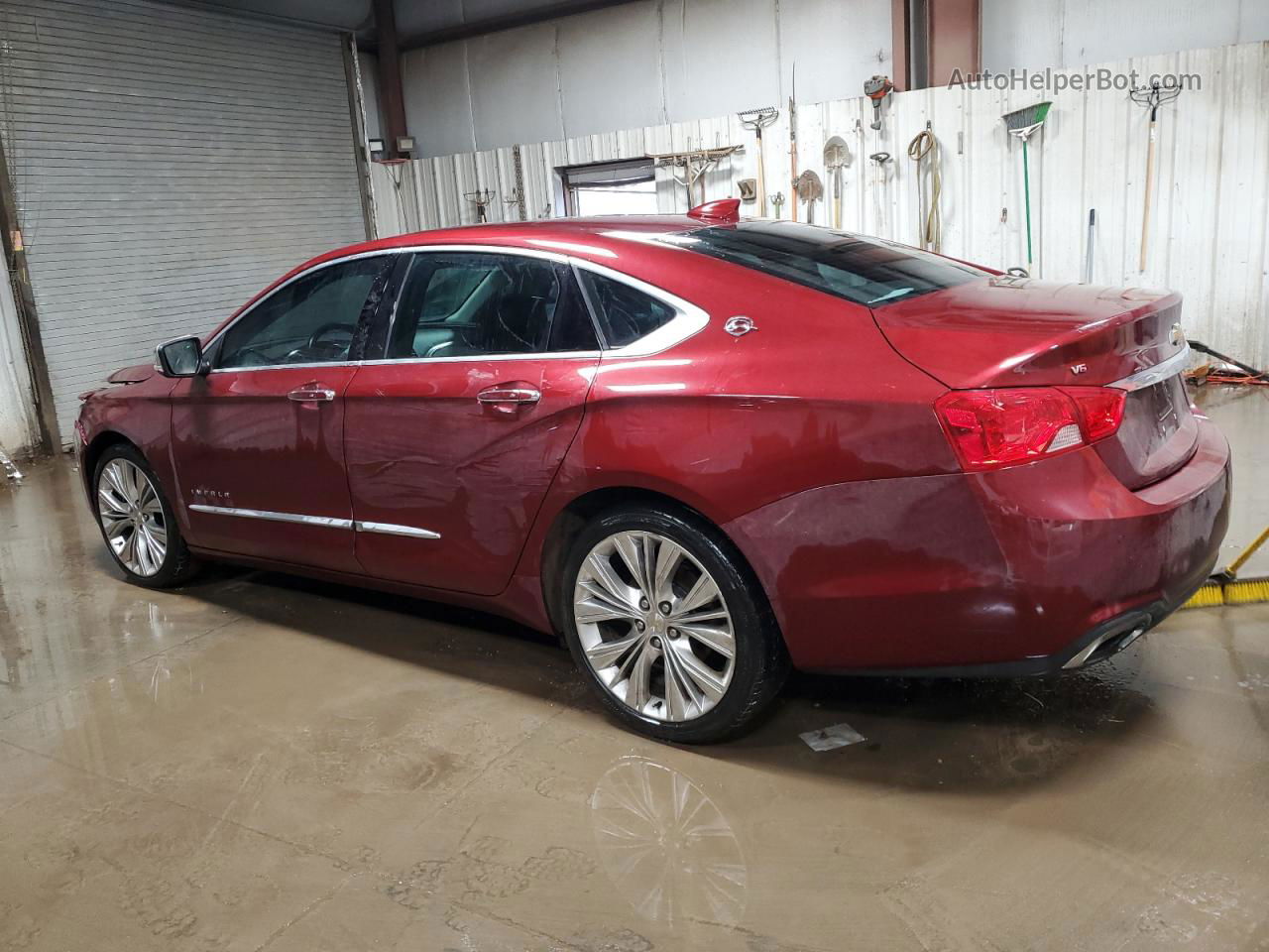 2017 Chevrolet Impala Premier Maroon vin: 1G1145S37HU122218