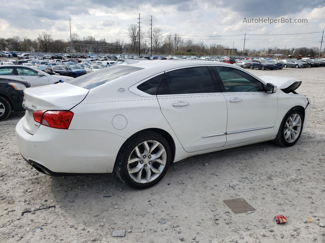 2016 Chevrolet Impala Ltz White vin: 1G1145S38GU161253