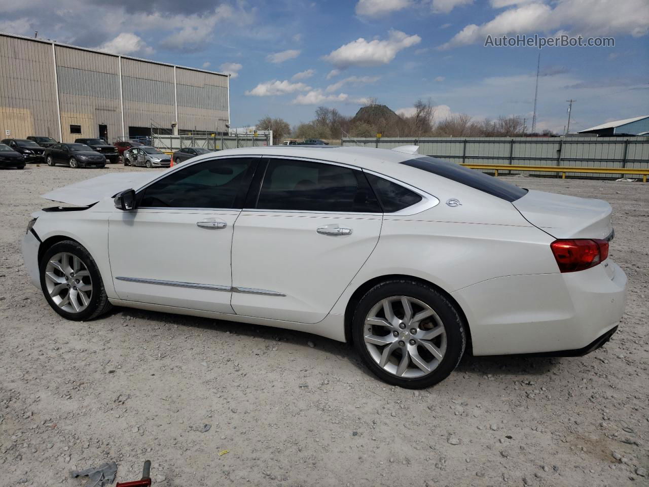 2016 Chevrolet Impala Ltz White vin: 1G1145S38GU161253