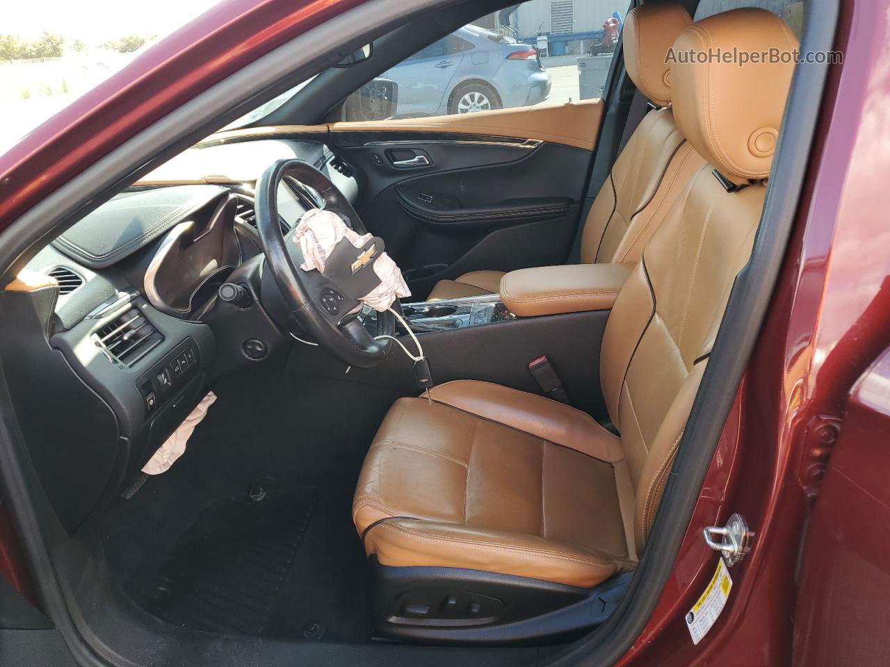 2016 Chevrolet Impala Ltz Burgundy vin: 1G1145S38GU163956
