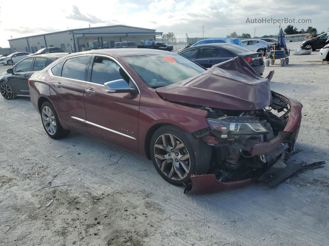 2017 Chevrolet Impala Premier Brown vin: 1G1145S38HU111485