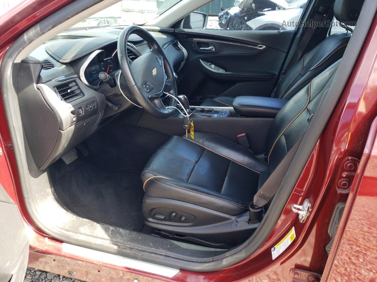 2017 Chevrolet Impala Premier Темно-бордовый vin: 1G1145S38HU112572