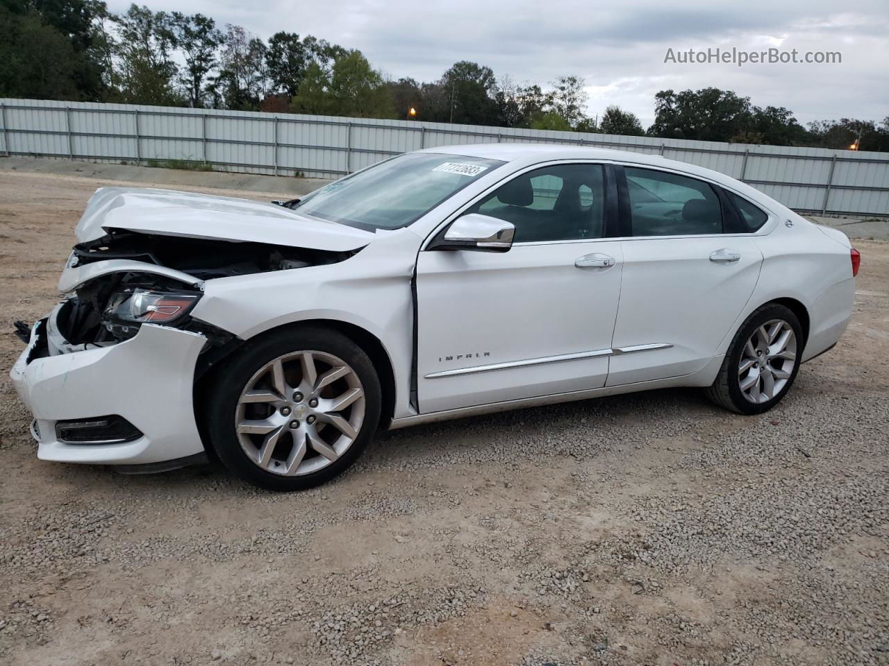 2017 Chevrolet Impala Premier White vin: 1G1145S39HU186695