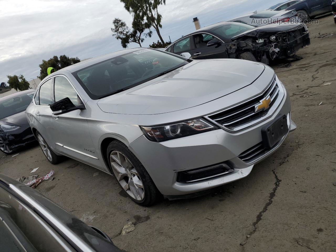 2014 Chevrolet Impala Ltz Silver vin: 1G1145SL3EU125435