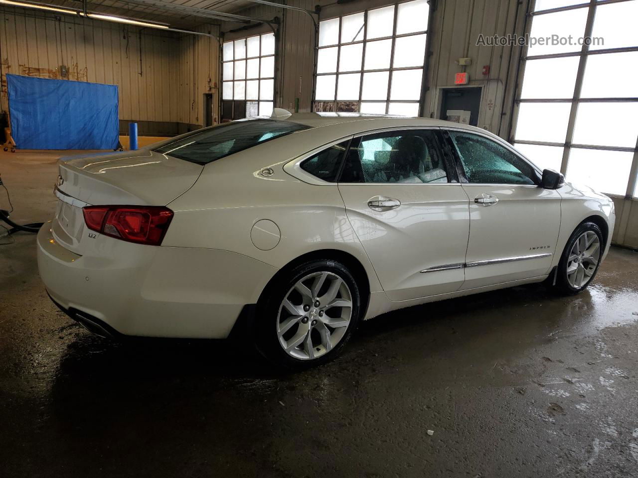 2014 Chevrolet Impala Ltz White vin: 1G1155S30EU144859