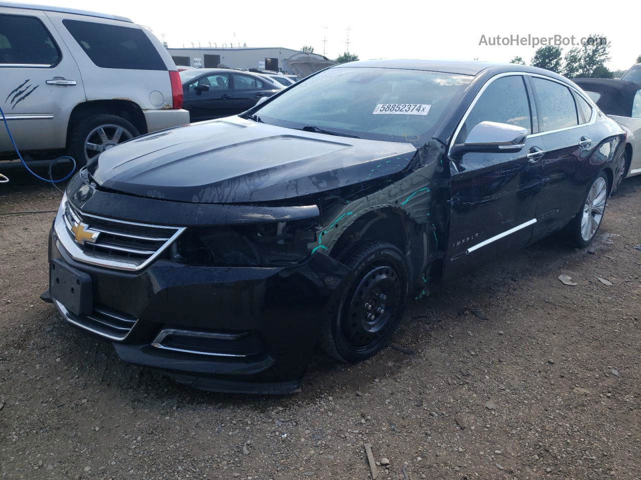 2014 Chevrolet Impala Ltz Black vin: 1G1155S31EU126919