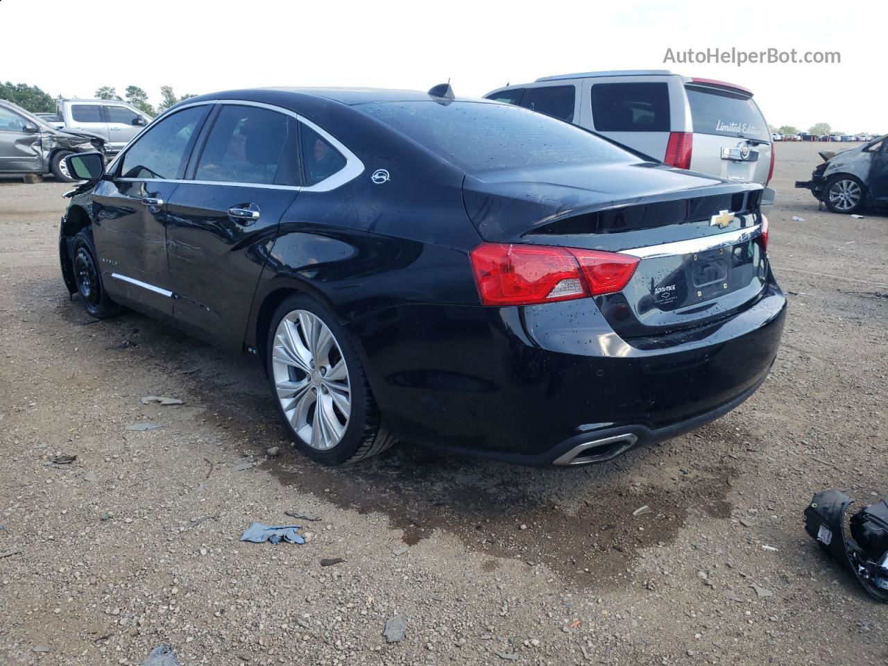 2014 Chevrolet Impala Ltz Black vin: 1G1155S31EU126919