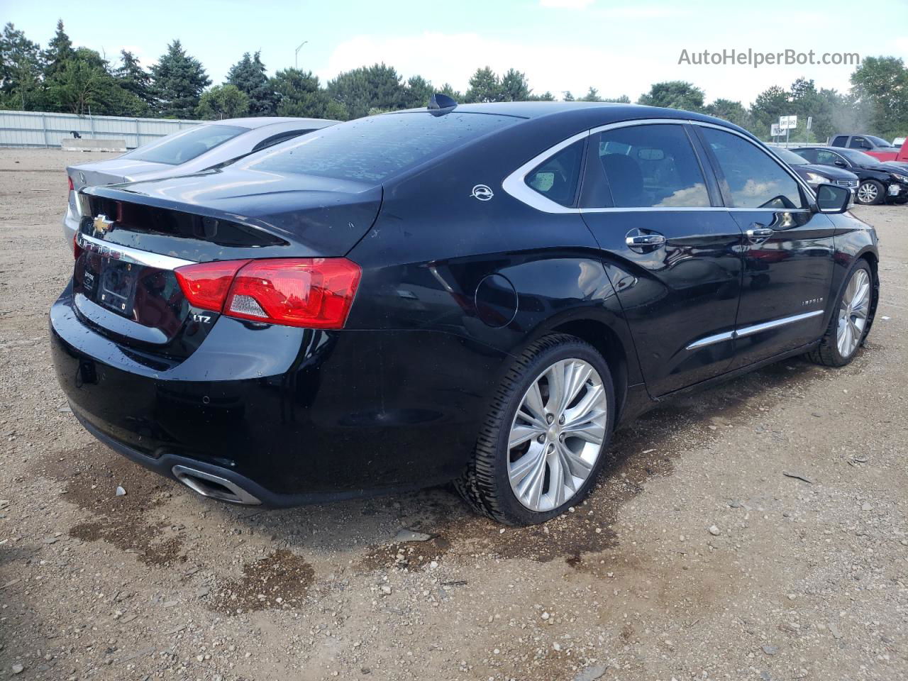 2014 Chevrolet Impala Ltz Black vin: 1G1155S31EU126919