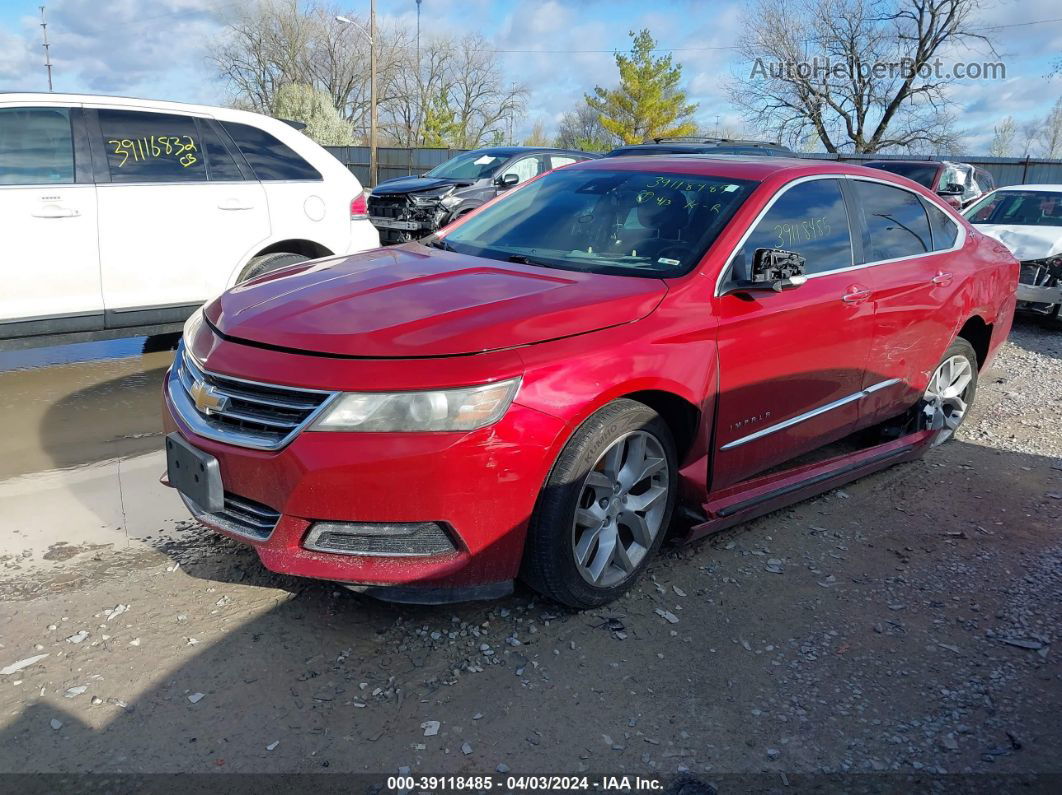 2014 Chevrolet Impala 2lz Red vin: 1G1155S32EU145754