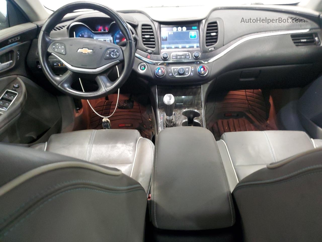 2014 Chevrolet Impala Ltz Синий vin: 1G1155S34EU118278