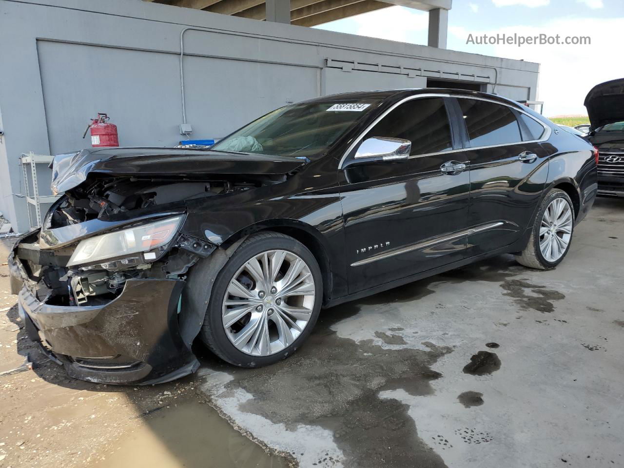 2014 Chevrolet Impala Ltz Black vin: 1G1155S34EU133525