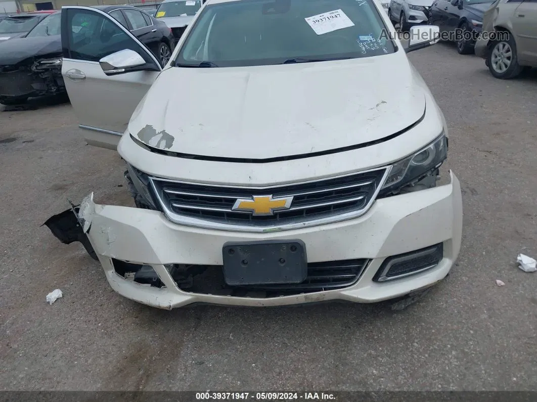 2014 Chevrolet Impala 2lz White vin: 1G1155S35EU103577