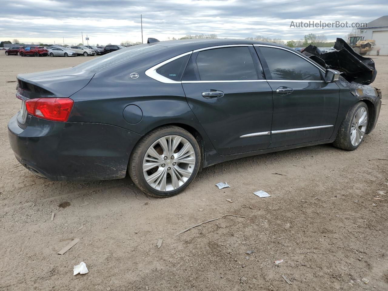 2014 Chevrolet Impala Ltz Black vin: 1G1155S35EU122193