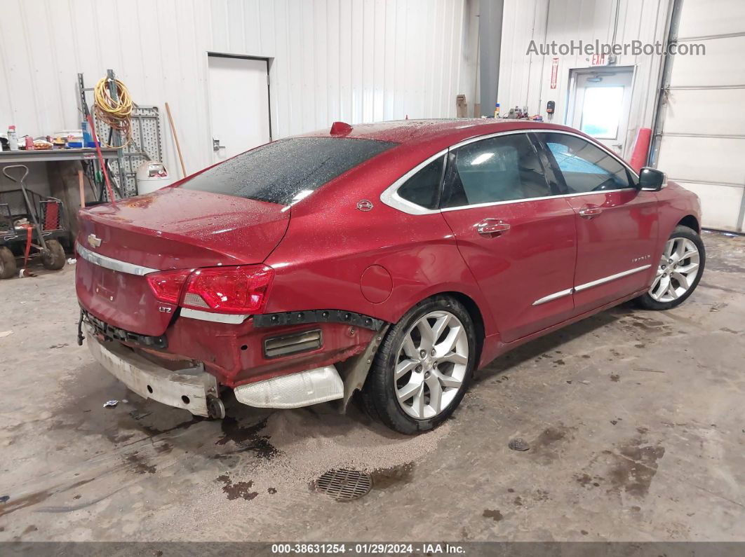 2014 Chevrolet Impala 2lz Maroon vin: 1G1155S35EU168185