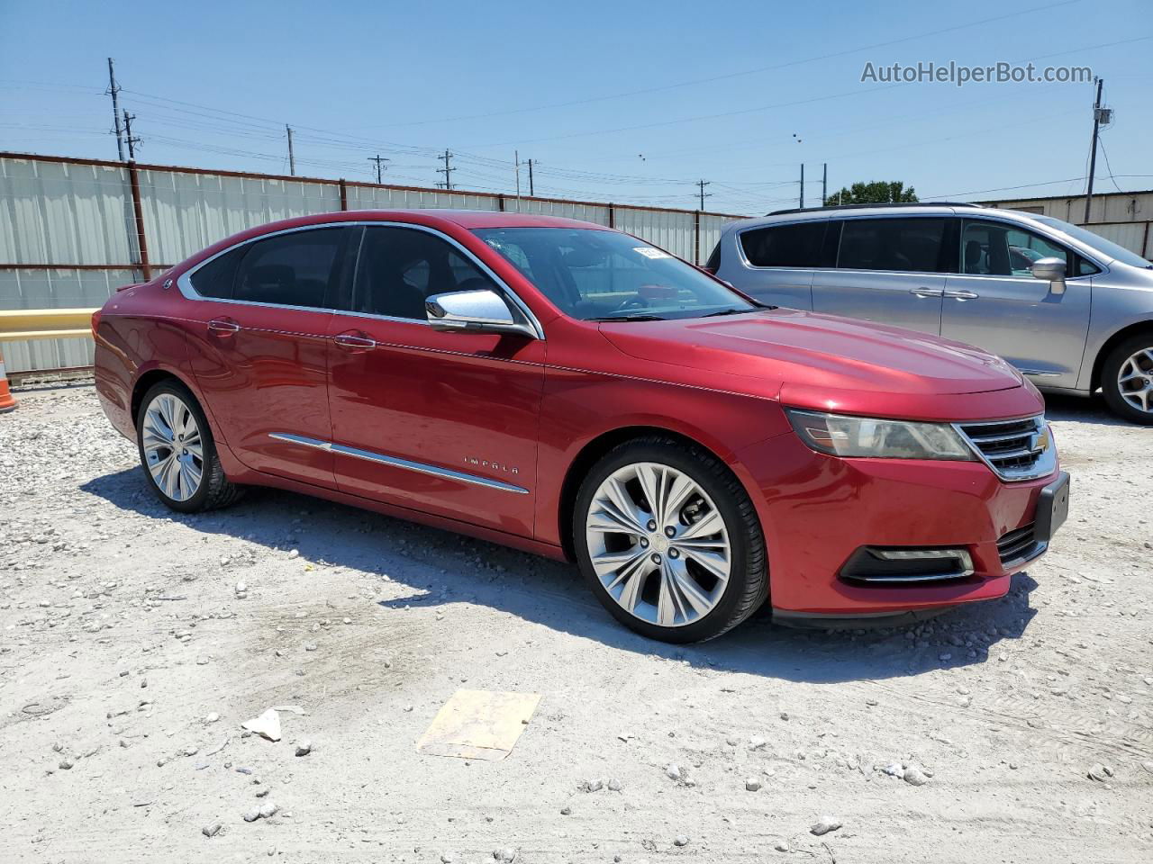 2014 Chevrolet Impala Ltz Red vin: 1G1155S36EU114961