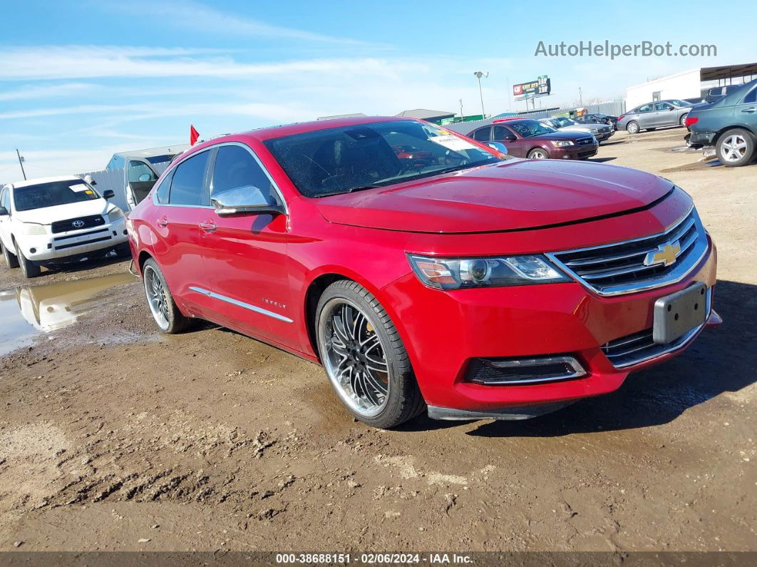 2014 Chevrolet Impala 2lz Red vin: 1G1155S36EU124244