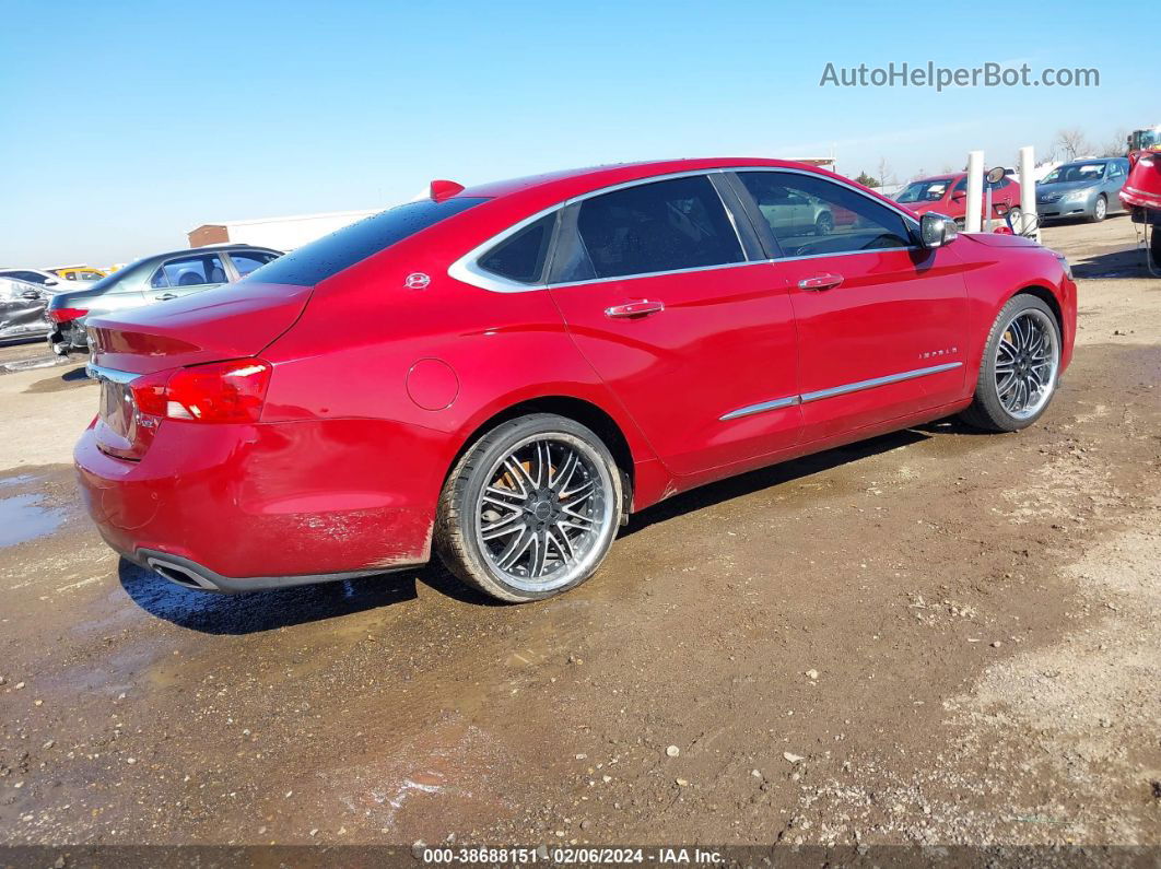 2014 Chevrolet Impala 2lz Red vin: 1G1155S36EU124244