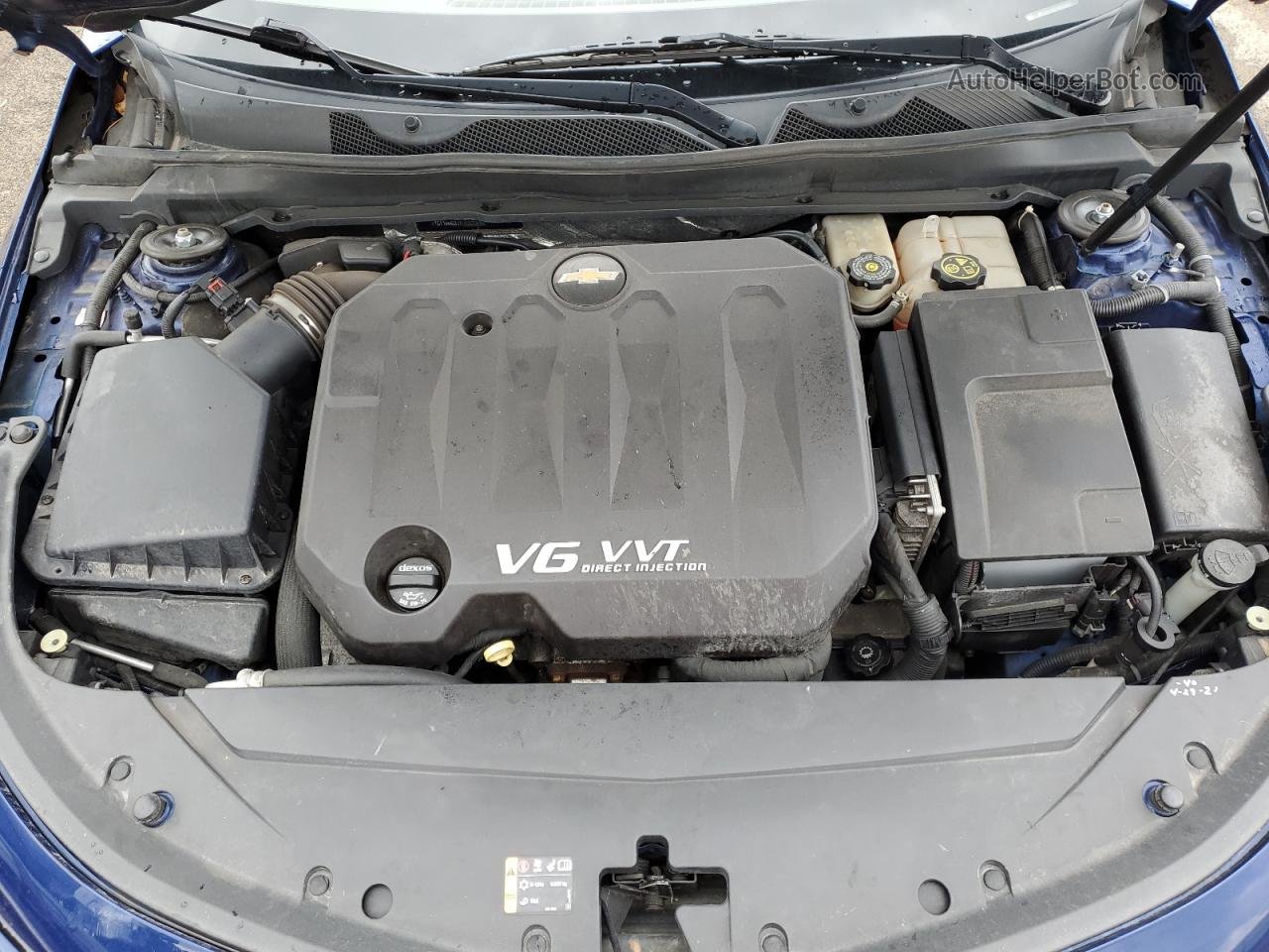 2014 Chevrolet Impala Ltz Синий vin: 1G1155S37EU132059
