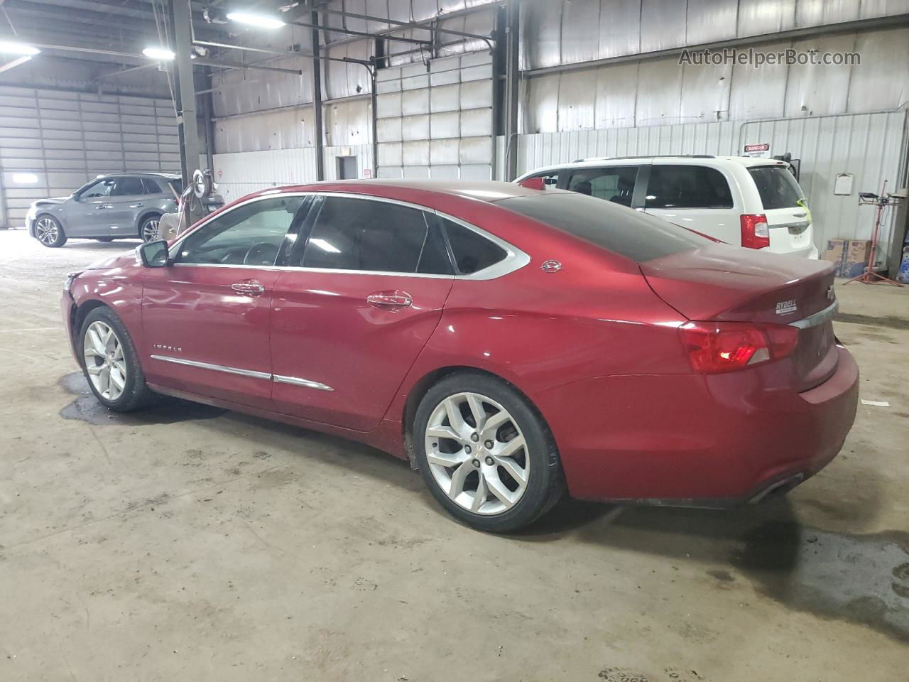 2014 Chevrolet Impala Ltz Maroon vin: 1G1155S3XEU133125