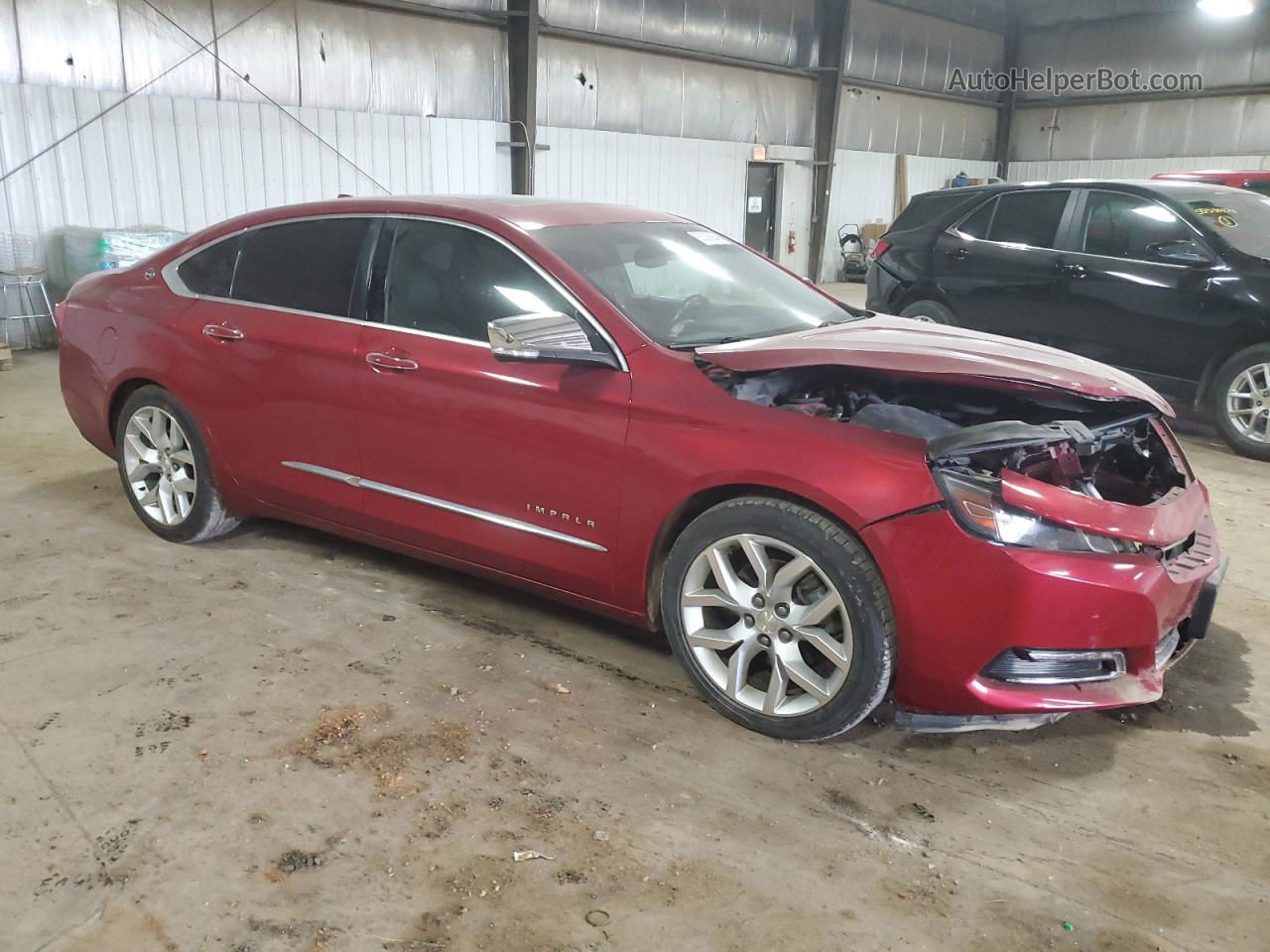 2014 Chevrolet Impala Ltz Maroon vin: 1G1155S3XEU133125