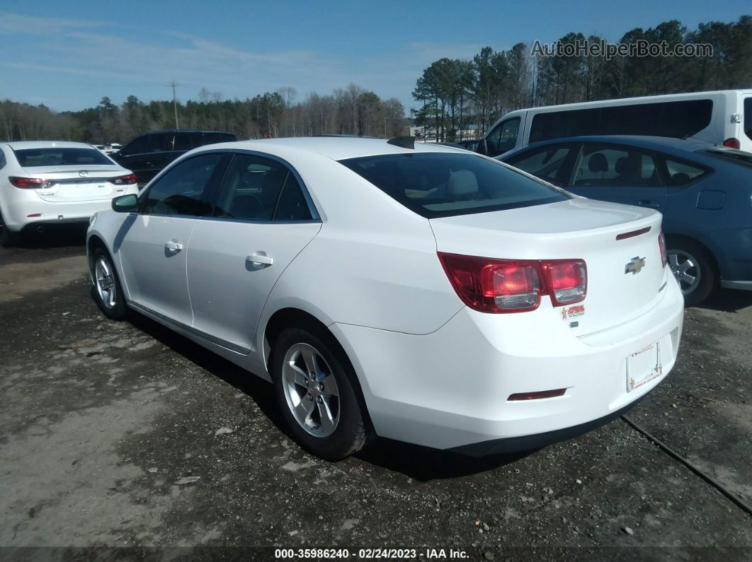 2015 Chevrolet Malibu 1fl White vin: 1G11A5SL1FF160733