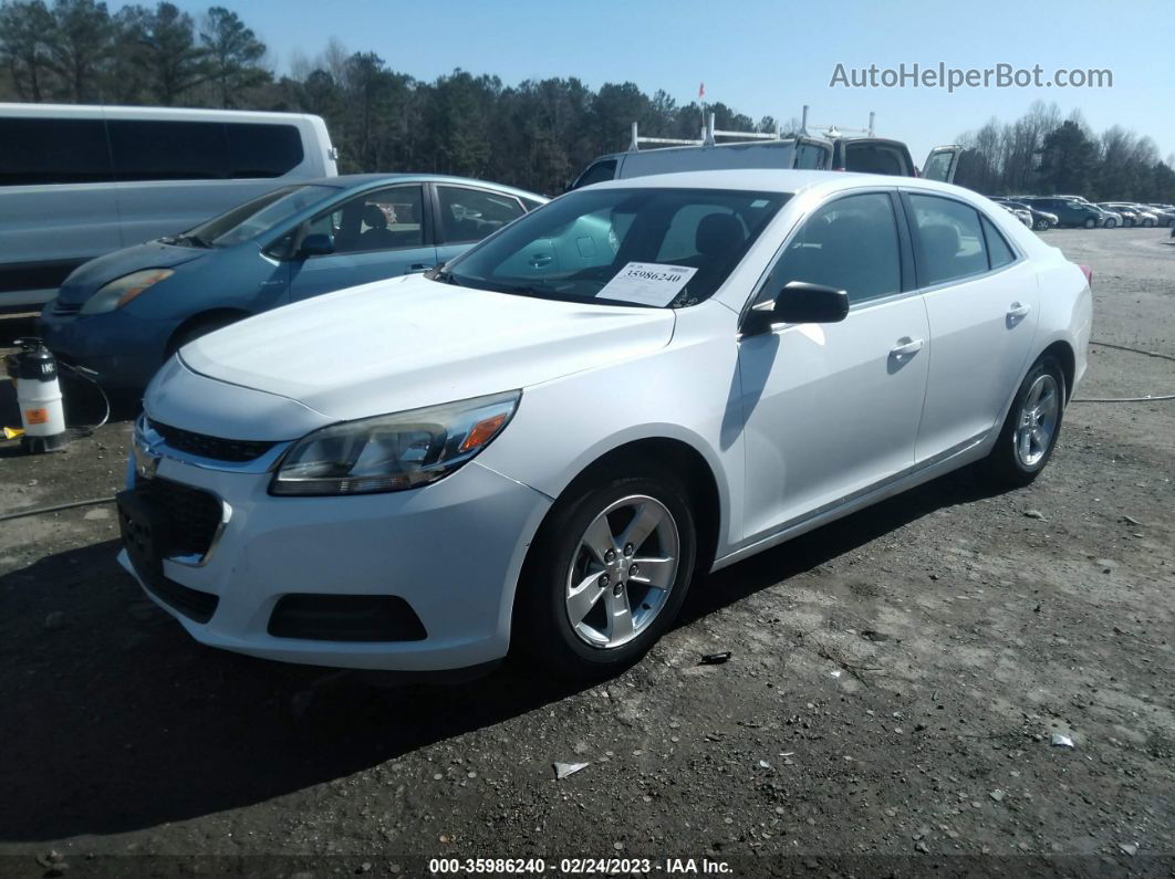 2015 Chevrolet Malibu 1fl White vin: 1G11A5SL1FF160733