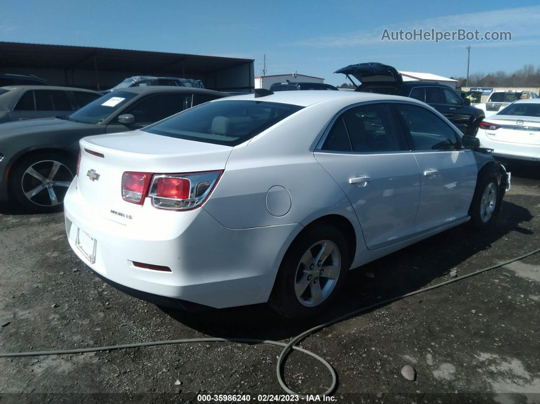 2015 Chevrolet Malibu 1fl White vin: 1G11A5SL1FF160733